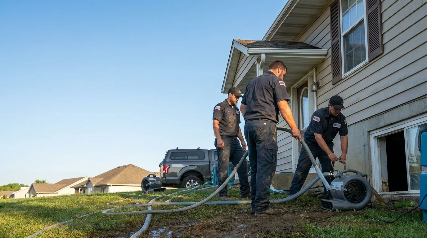 Water Removal in Lansing, KS near me